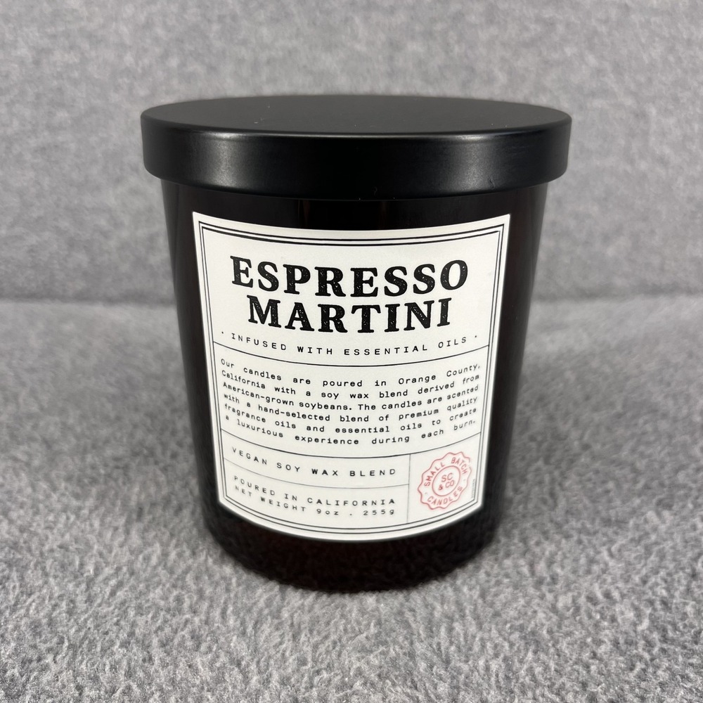 LEOBEN CO Espresso Martini Aromas Collection 9 oz Vegan Soy Wax Candle‎